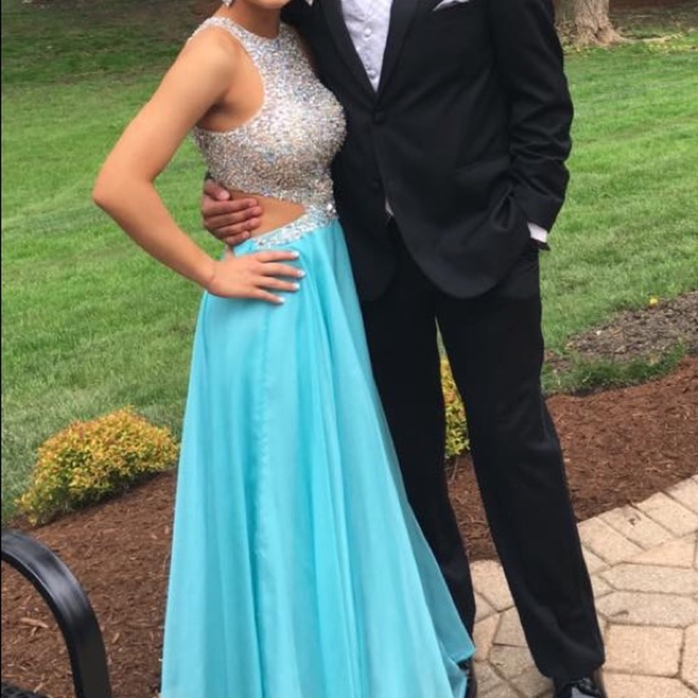 Aqua Prom Dress!!!